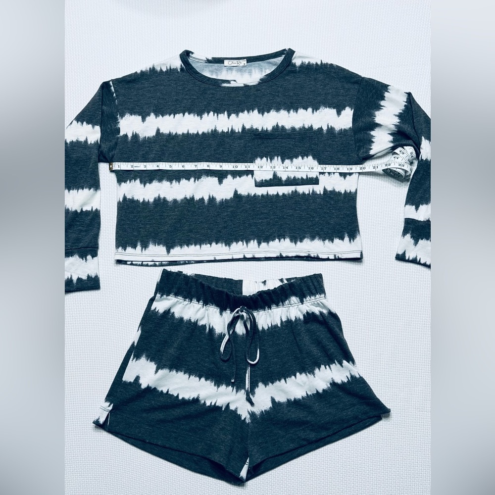 Crop top pajamas set